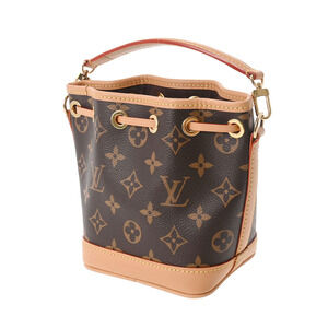Louis Vuitton Monogram Shoulder Canvas Brown Bag Noe